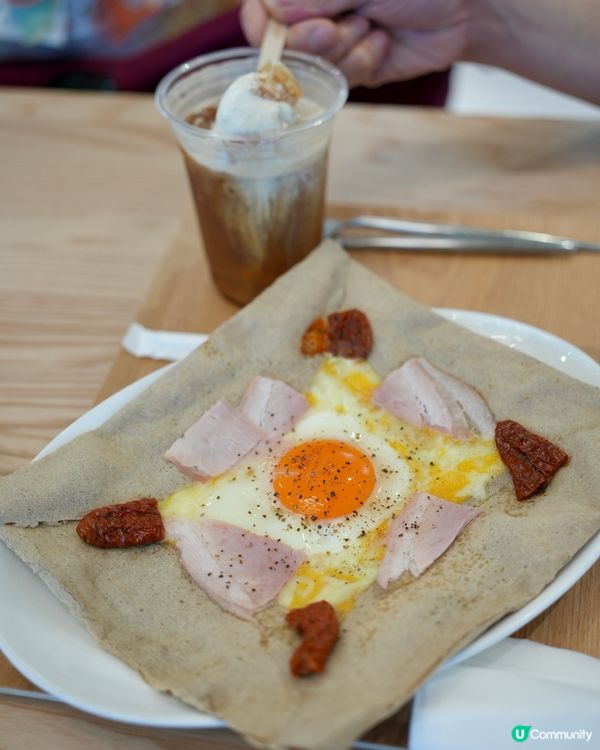 🧸熊仔主題Cafe｜必試咸甜可麗餅🍪