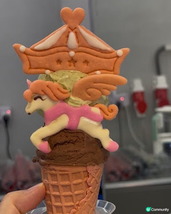 【深圳必食】南頭古城│可愛又打卡的 ♥ 旋轉木馬造型 Gelato ♥ Corner Cone Gelato