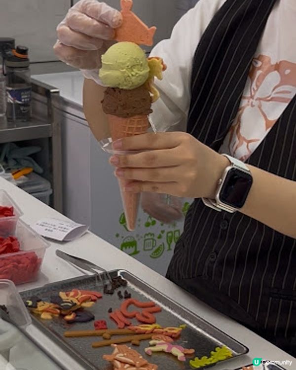 【深圳必食】南頭古城│可愛又打卡的 ♥ 旋轉木馬造型 Gelato ♥ Corner Cone Gelato