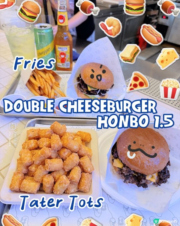 灣仔藍白新漢堡店！🍔✨