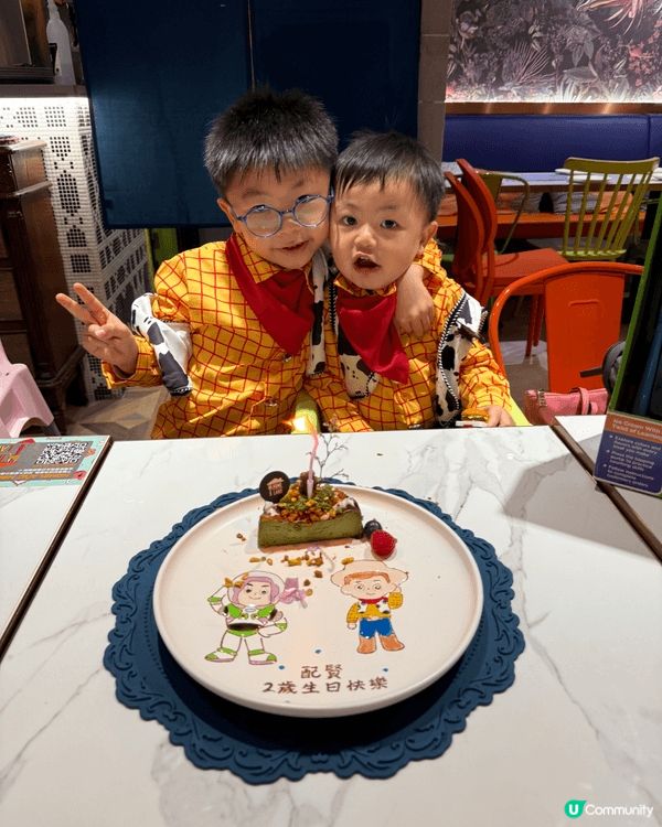 Toy Story主題慶細佬生日！兩兄弟化身胡迪加上畫碟超可...