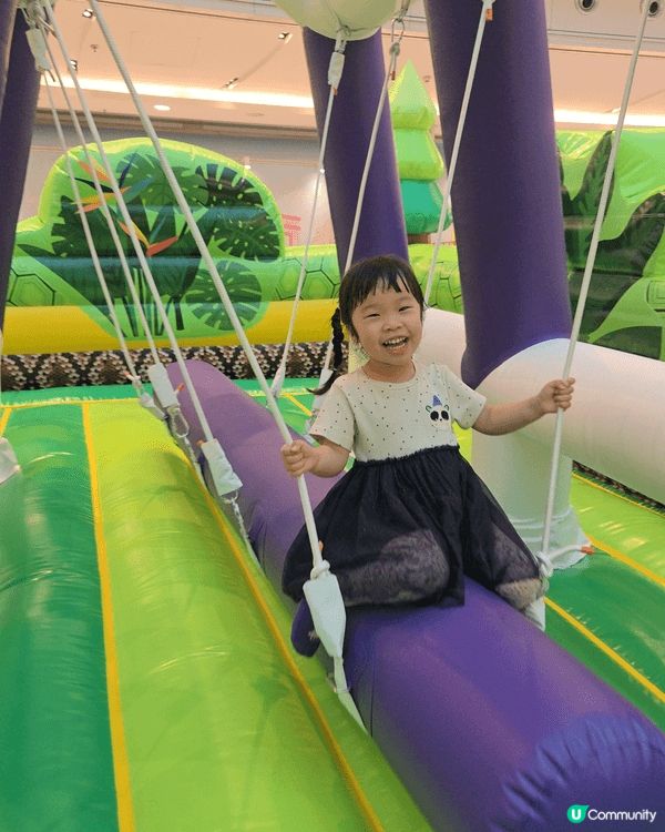 MCP Central 今個復活節，有得玩充氣彈床，仲可以近...