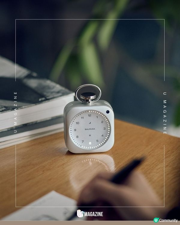 「光影報時」白噪音鬧鐘登場｜定價近3千元！靈感源自傳統懷錶！