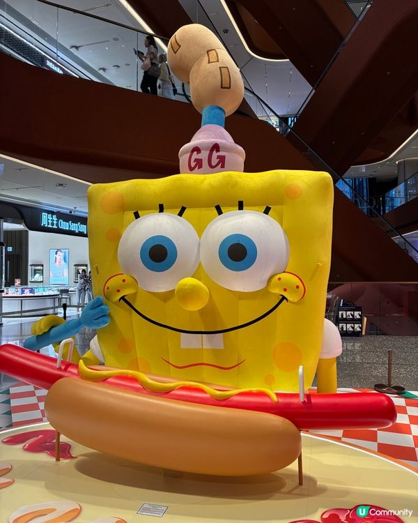 海綿寶寶返嚟喇！快閃啟德！🤩