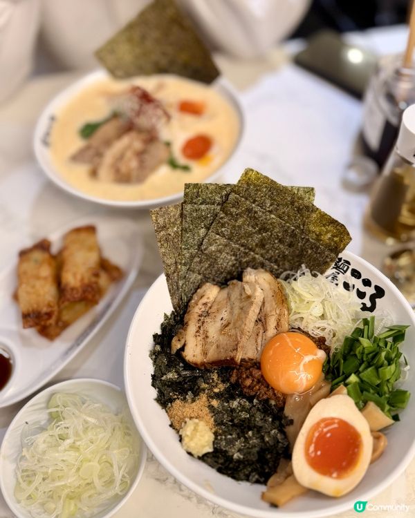 灣仔麵屋😋麵條口感讚！