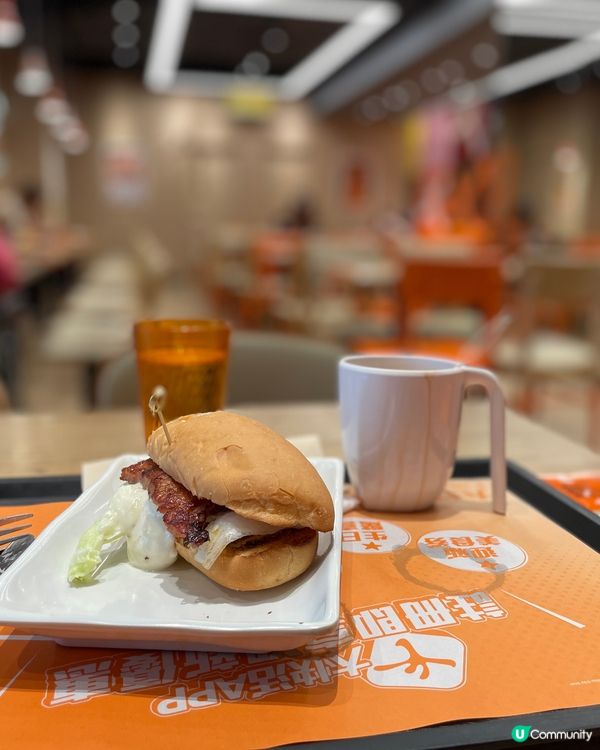 豬扒包+米粉💰37！😍