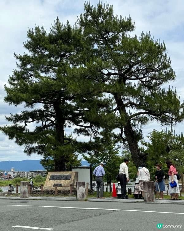 嵐山吸綠🌿🌊渡月橋打卡📸