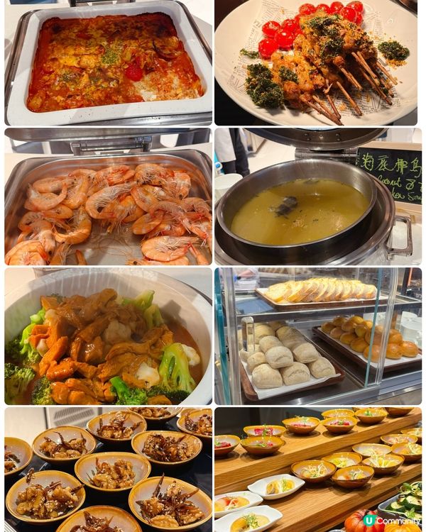 春日可可半自助晚餐🤤！🍫 合和酒店大堂咖啡廳