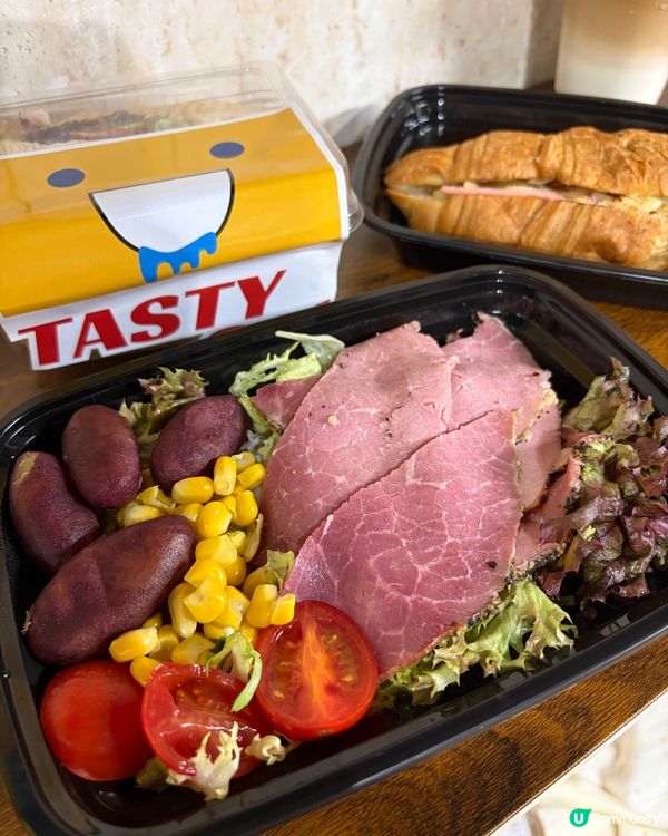 食晏又提神！🥩🥗☕️