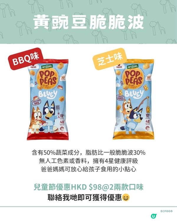 兒童節 ECFOOD的小新意