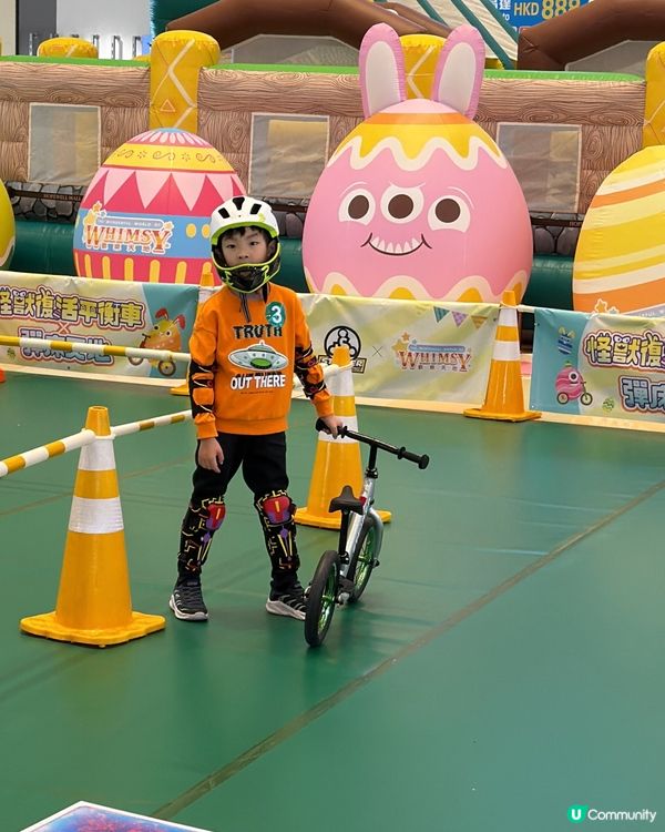 復活節灣仔放電⚔️怪獸平衡車 x 歡樂天地彈床天地