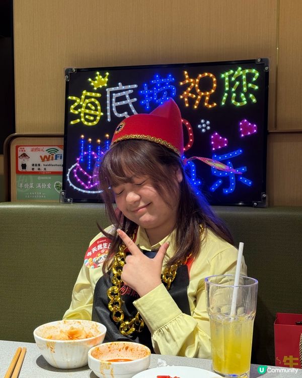 生日專屬！海底撈做主角😎✨
