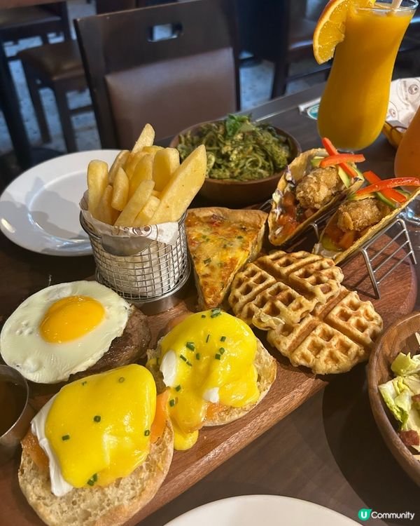 勁抵！$428早午餐拼盤！🤤🍽️
