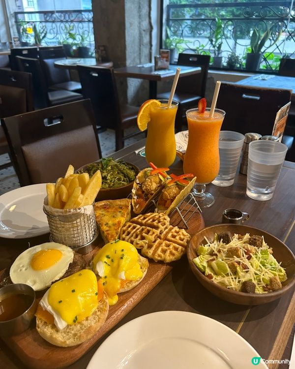 勁抵！$428早午餐拼盤！🤤🍽️