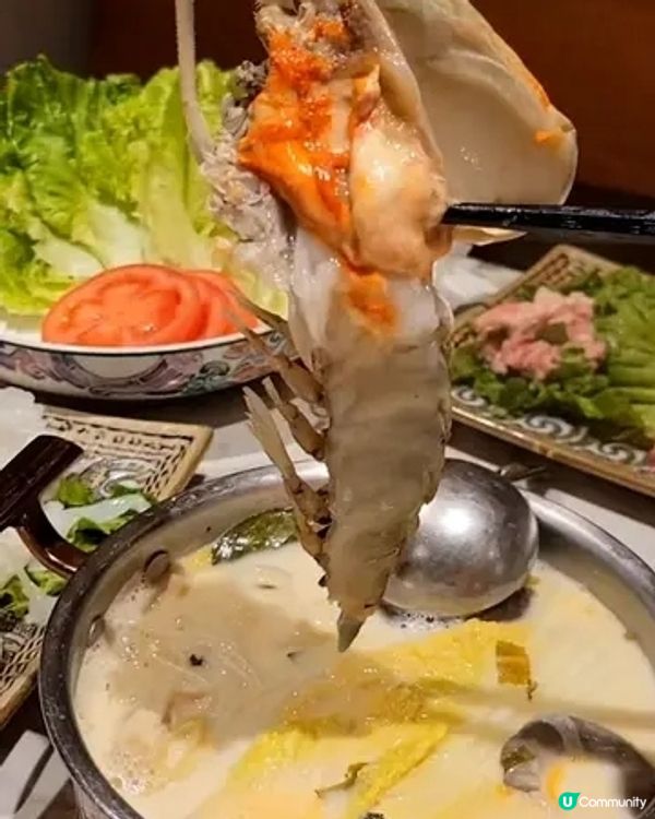 掛著泰式小火鍋🔥，可以去中環啊睿泰 Aroy Thai ，呢...