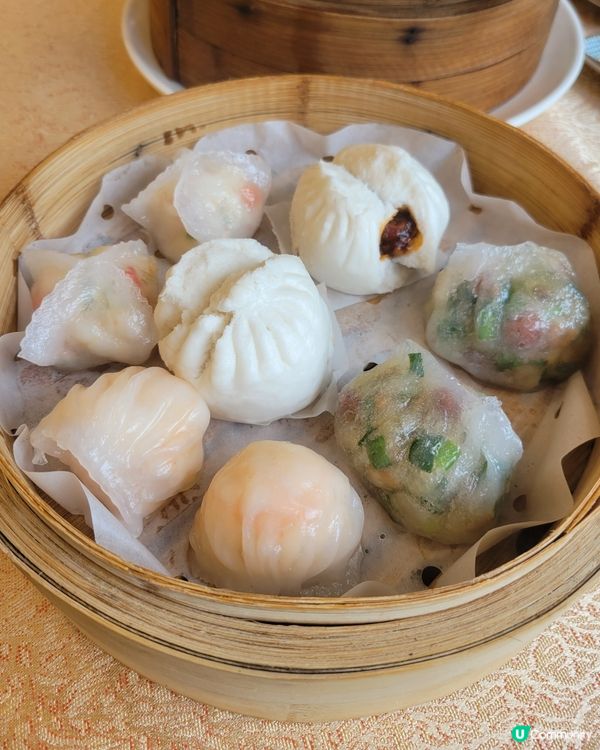 籠仔蒜茸開邊蝦蒸炒飯🦐抵食點心蝦餃粉果齊 🎉🦐