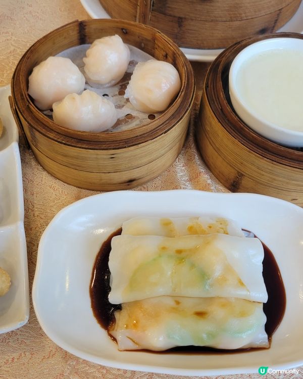 籠仔蒜茸開邊蝦蒸炒飯🦐抵食點心蝦餃粉果齊 🎉🦐