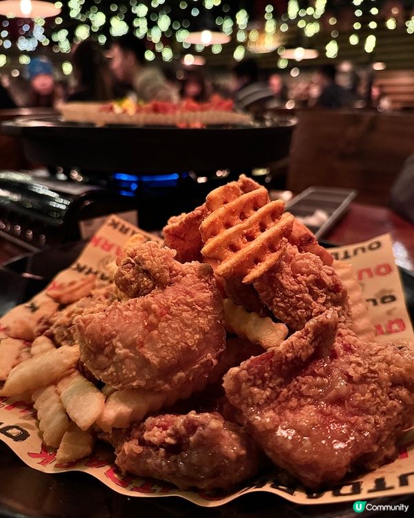 炸雞店爆滿！邪惡拉絲芝士🧀🌶️🍗💖