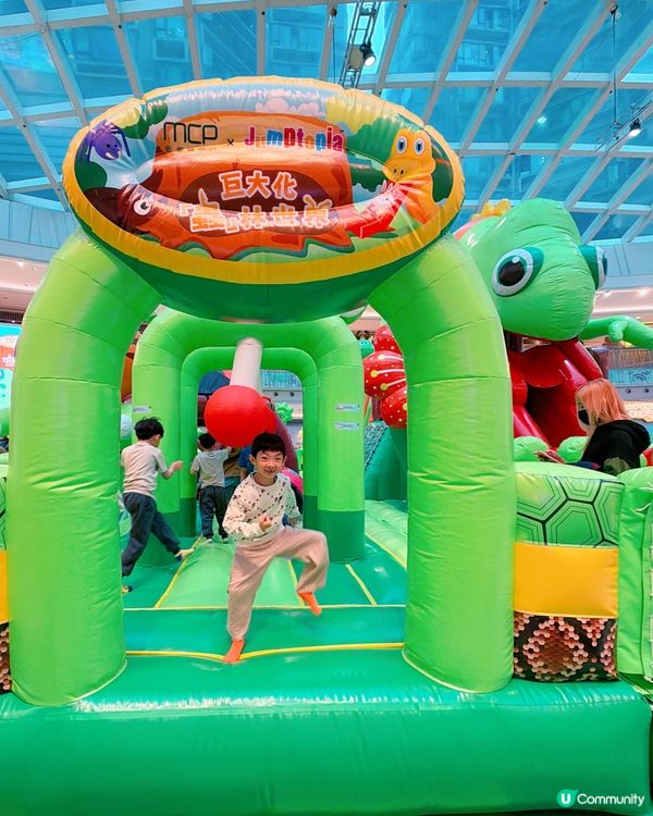 巨大化「蟲」林玩轉復活節！🐛💦將軍澳新都城