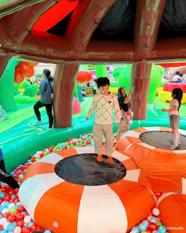 巨大化「蟲」林玩轉復活節！🐛💦將軍澳新都城