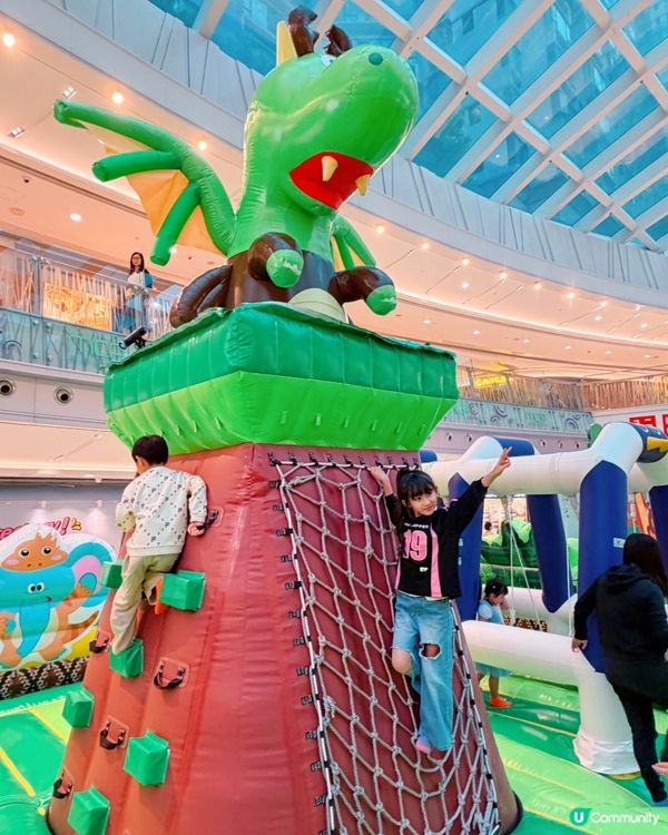 巨大化「蟲」林玩轉復活節！🐛💦將軍澳新都城