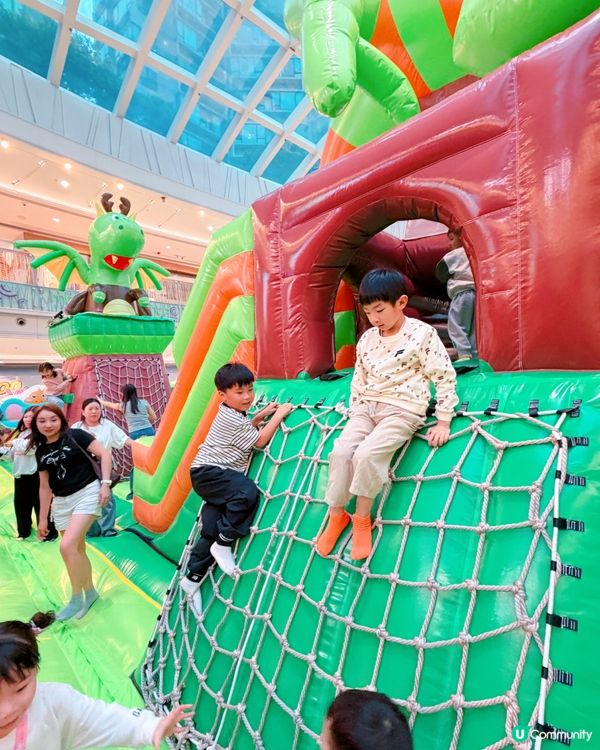 巨大化「蟲」林玩轉復活節！🐛💦將軍澳新都城