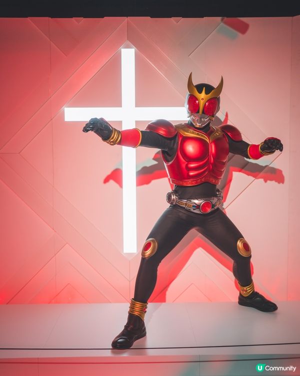 估唔到我會同｢幪面超人古迦｣握手😎