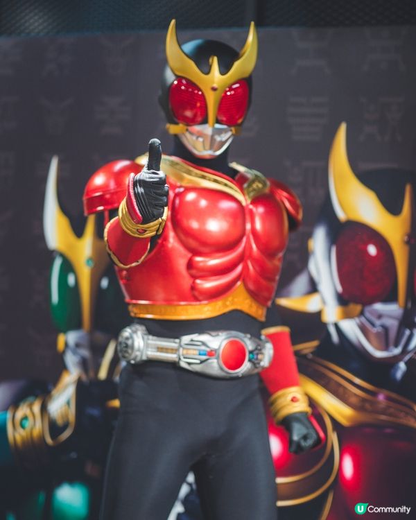 估唔到我會同｢幪面超人古迦｣握手😎