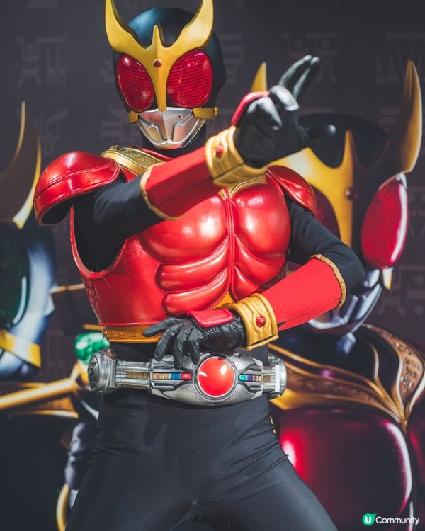 估唔到我會同｢幪面超人古迦｣握手😎