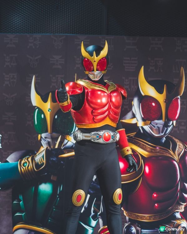 估唔到我會同｢幪面超人古迦｣握手😎