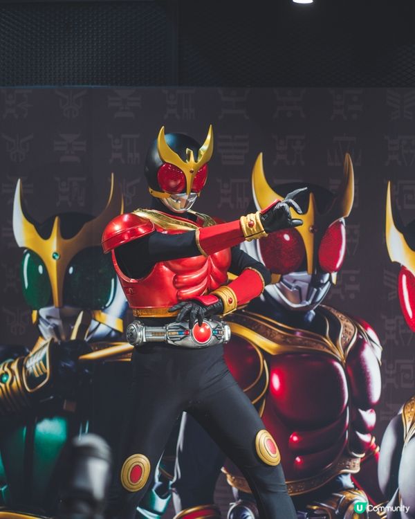 估唔到我會同｢幪面超人古迦｣握手😎