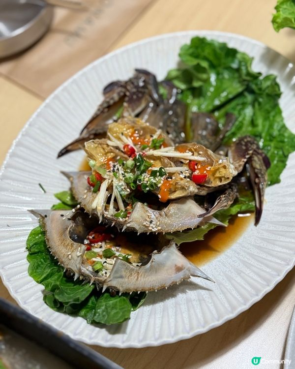 尖咀韓食！推薦醬油蟹！