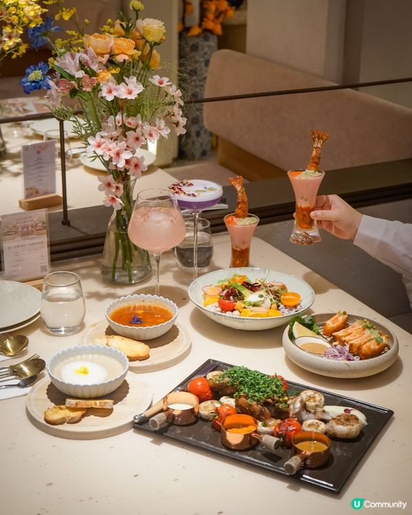 花廚「花間春醒」——每一啖都係同大自然對話