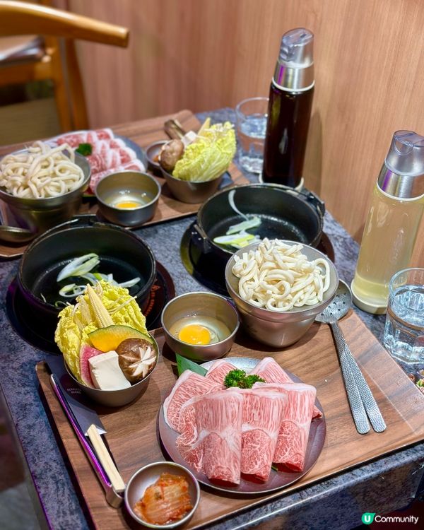 一人一鍋壽喜燒🍲