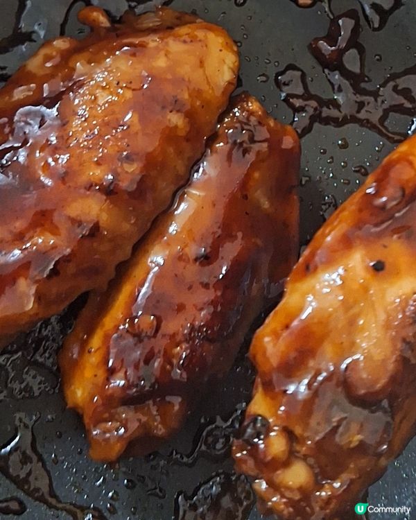燒汁雞翼食譜