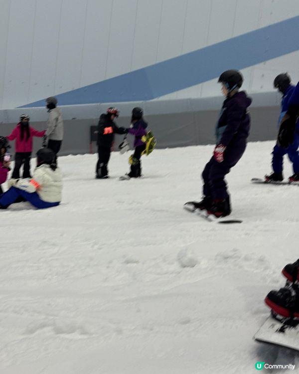 🏂 深圳華發熱雪奇蹟|新手滑雪初體驗❄️