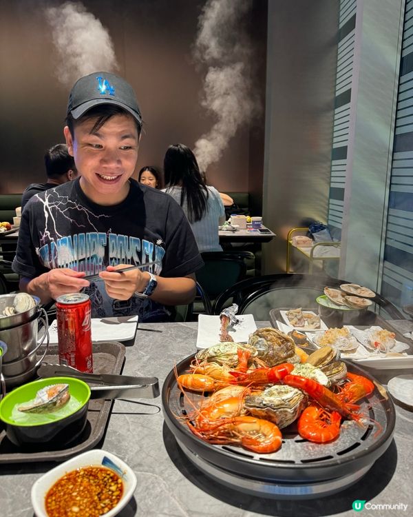 卓悅匯舟市水產-最紅蒸汽海鮮，實現120分鐘海鮮自由