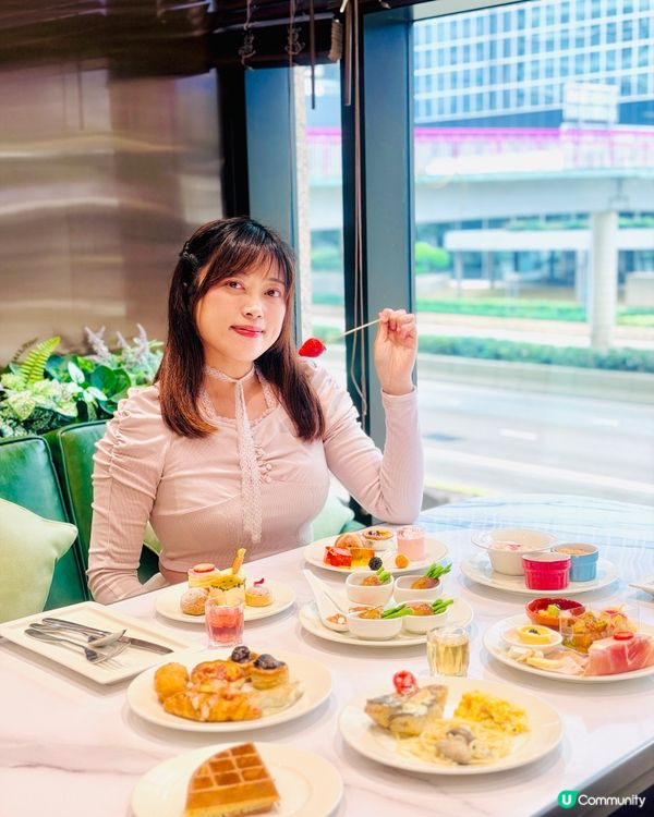 𓂃.𓈒六國酒店𓎏ෆ.ᐟ充滿春日氣息的下午茶自助餐𓈒𓂃.