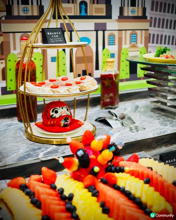 𓂃.𓈒六國酒店𓎏ෆ.ᐟ充滿春日氣息的下午茶自助餐𓈒𓂃.