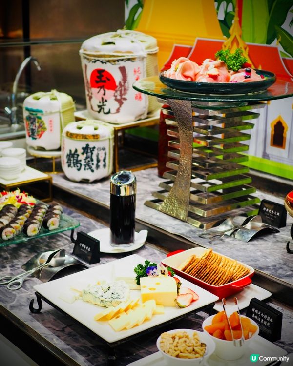 𓂃.𓈒六國酒店𓎏ෆ.ᐟ充滿春日氣息的下午茶自助餐𓈒𓂃.