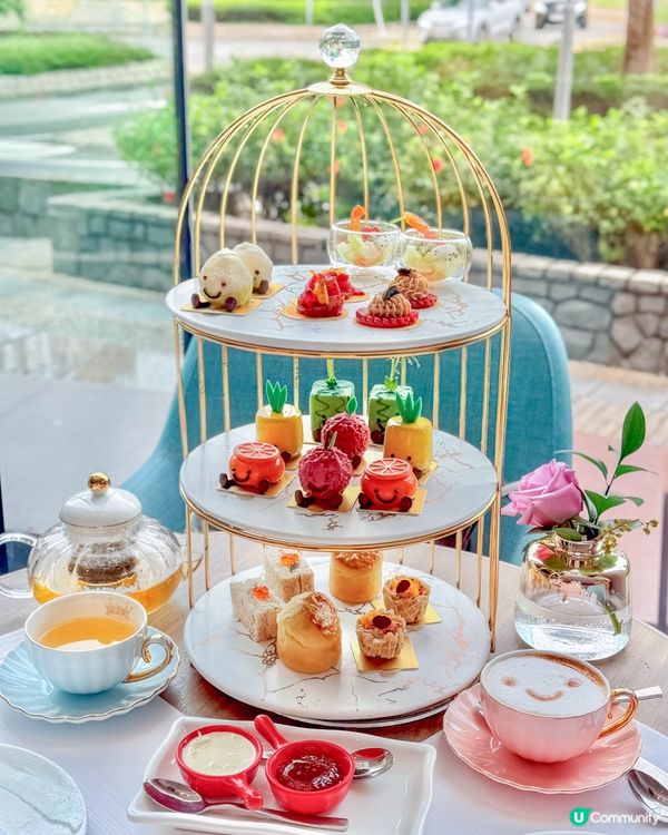 📍尖沙咀美食｜色彩繽紛的果漾樂園下午茶
