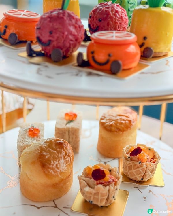 📍尖沙咀美食｜色彩繽紛的果漾樂園下午茶