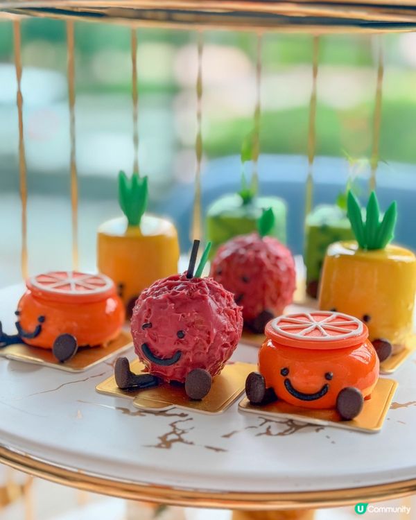 📍尖沙咀美食｜色彩繽紛的果漾樂園下午茶