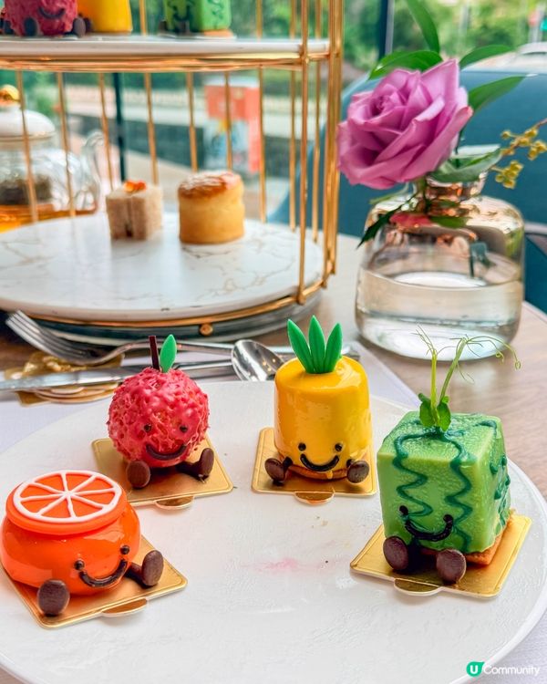 📍尖沙咀美食｜色彩繽紛的果漾樂園下午茶