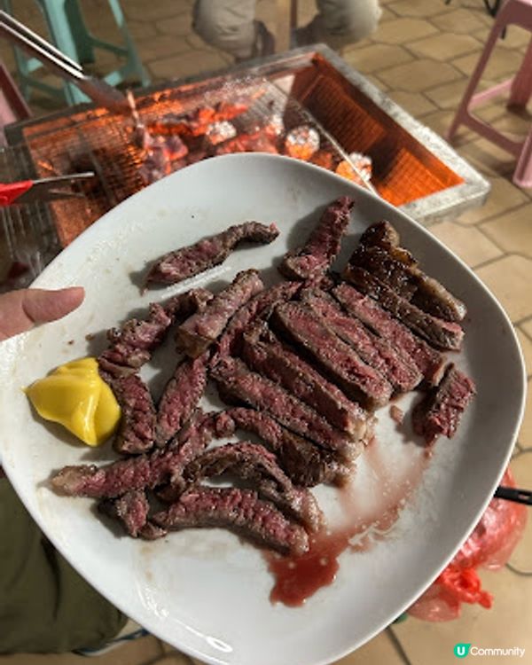豐富 BBQ 餐 ♥ 燒長腳蟹。日本蠔。西冷。斧頭扒。羊架。叉燒 ...
