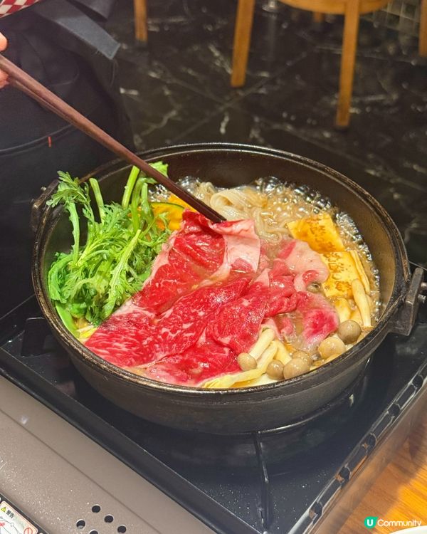 深圳南山 ｜人均百幾蚊就食到壽喜燒💕
