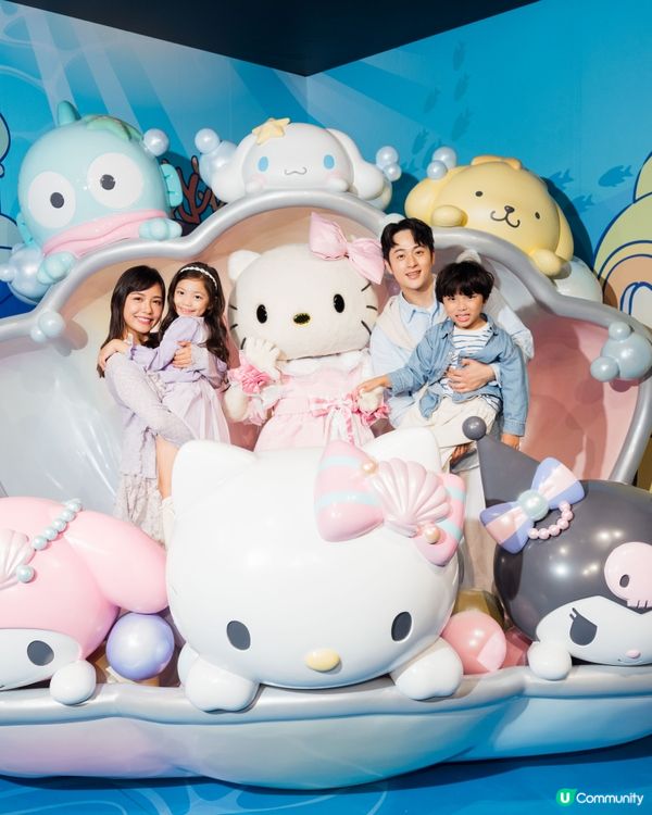 【請您去海洋公園🎡】投入Sanrio characters蔚藍海洋之旅 🚢💙！