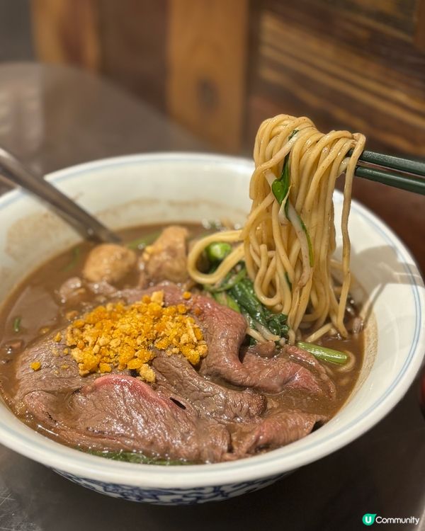 銅鑼灣船麵🌊勁濃牛肉湯！🍜