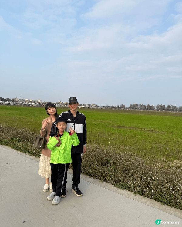 珠海崖口花海，新年期間開滿了色彩繽紛的小花，沿也有各種特色攤...