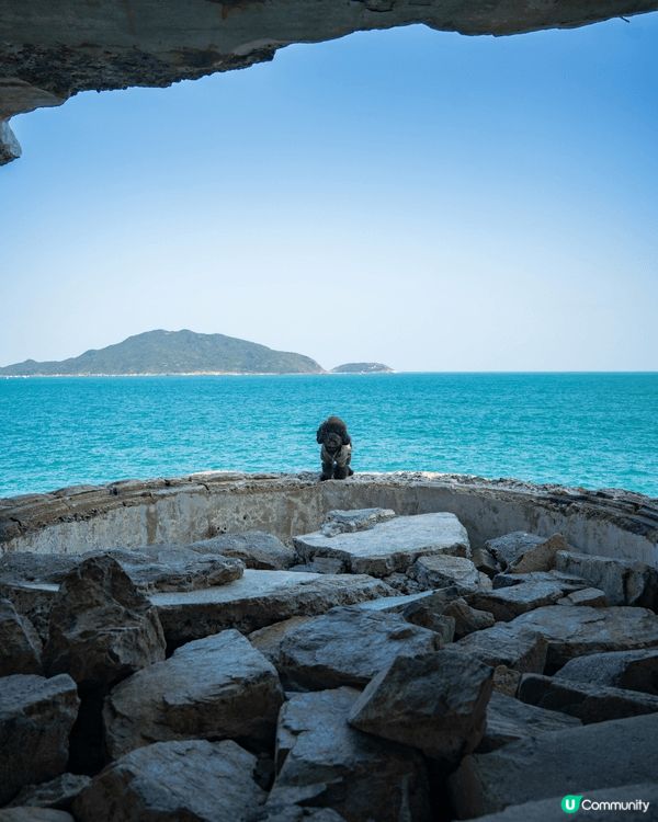 尋找歌連臣角炮台遺址💣1小時到達，「大電視」打卡位+無敵海景...